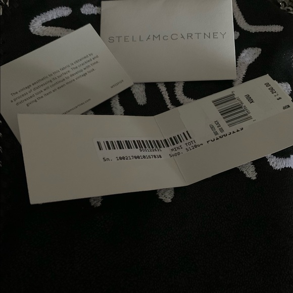 STELLA MCCARTNEY graffiti
x Ed Curtis Falabella Mini tote~AUTHENTIC - Picture 5 of 10